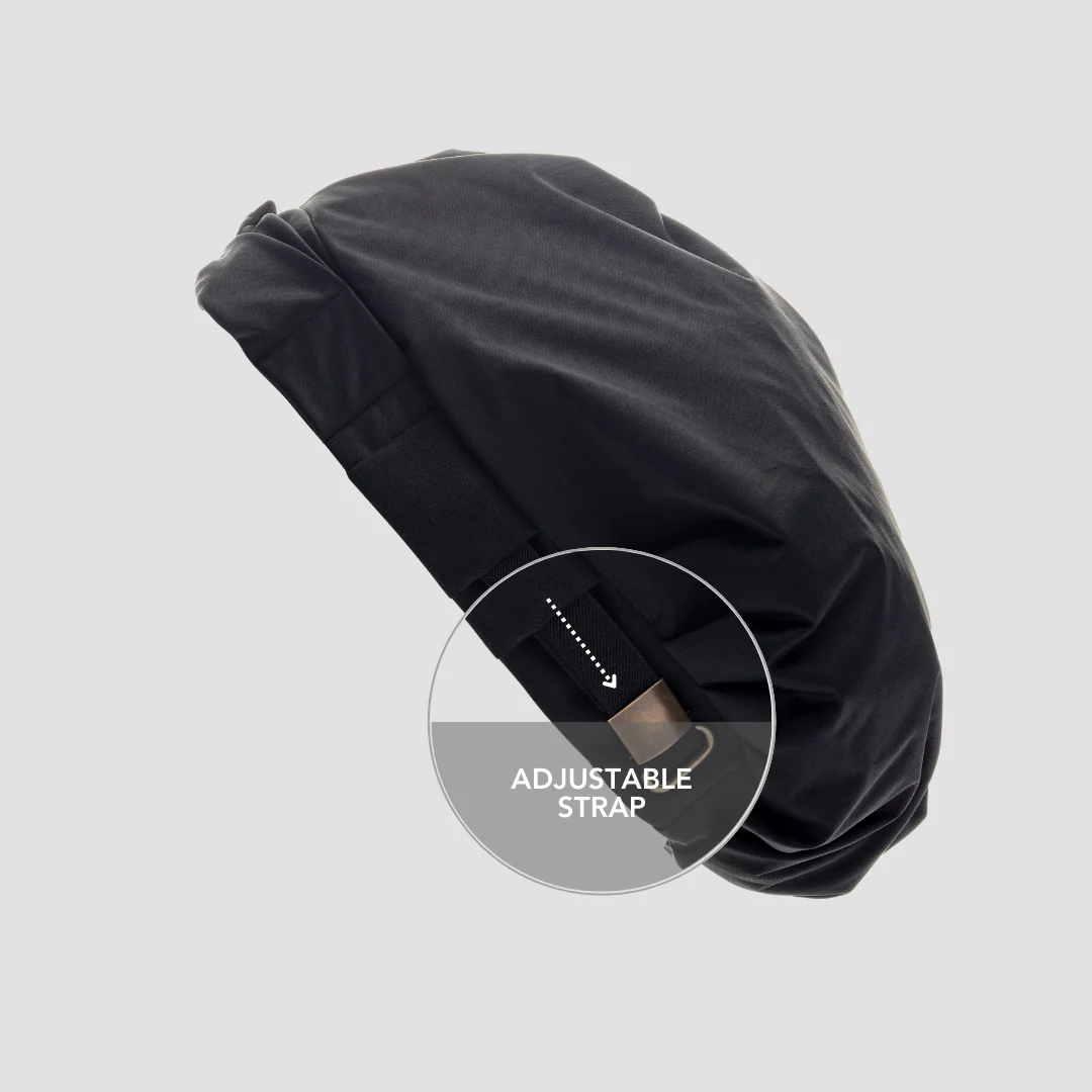 Hairbrella Satin-Lined Waterproof, Adjustable Shower Cap - Image 9