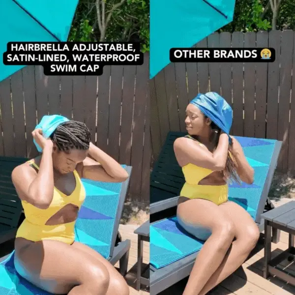 Hairbrella Swim Cap for Braids & Protective Styles - Image 3