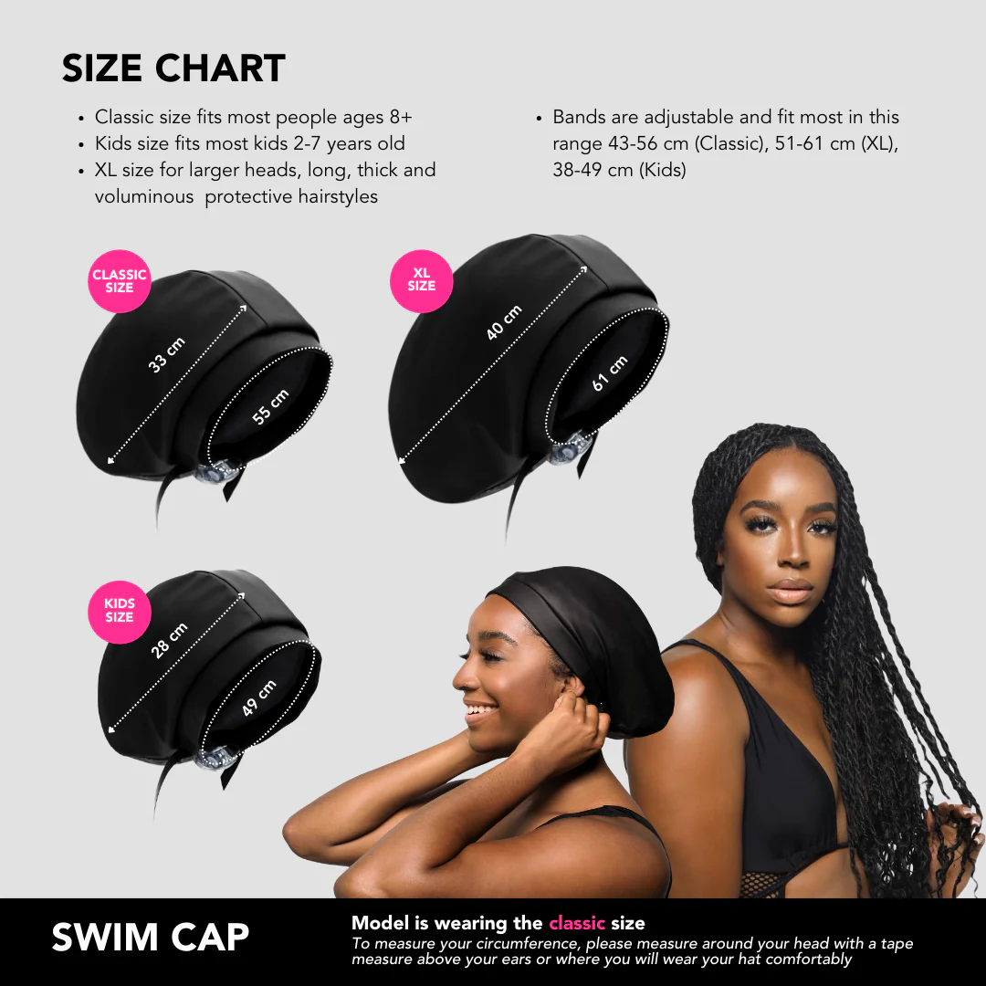 Hairbrella Swim Cap for Braids & Protective Styles - Image 9