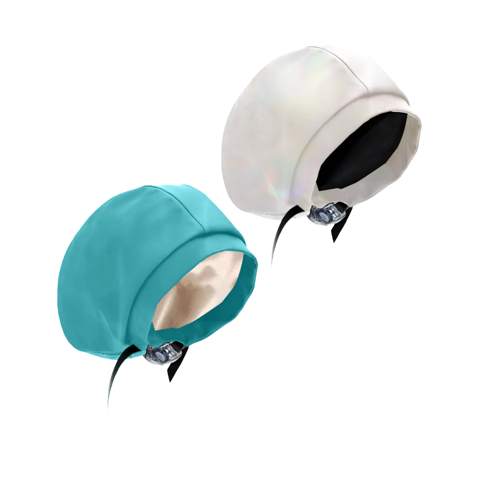 Hairbrella Satin-Lined Waterproof, Adjustable Classic Swim Cap, Bundle (2) - Image 107