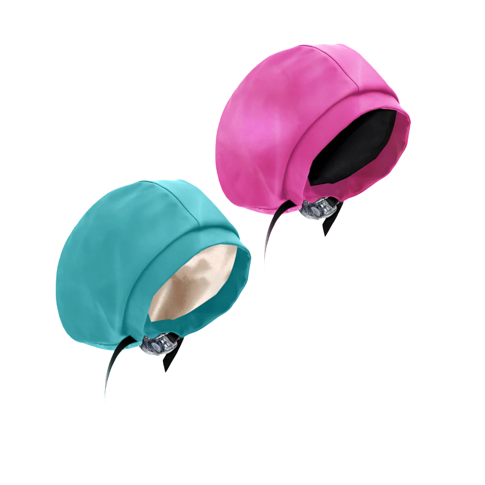 Hairbrella Satin-Lined Waterproof, Adjustable Classic Swim Cap, Bundle (2) - Image 108