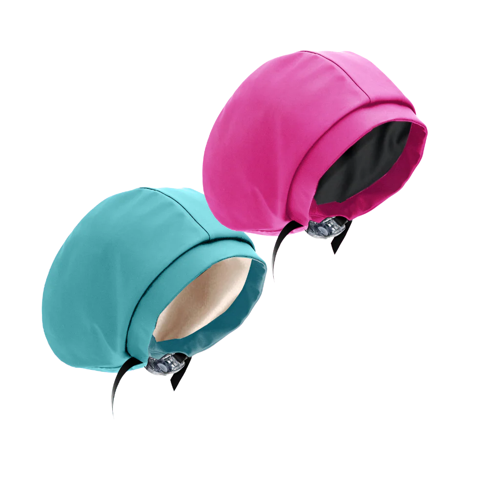 Hairbrella Satin-Lined Waterproof, Adjustable Classic Swim Cap, Bundle (2) - Image 113