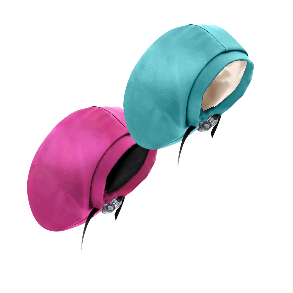 Hairbrella Satin-Lined Waterproof, Adjustable XL Swim Cap, Bundle (2) - Image 108