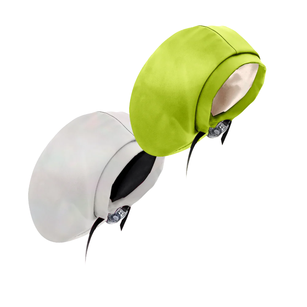 Hairbrella Satin-Lined Waterproof, Adjustable XL Swim Cap, Bundle (2) - Image 110
