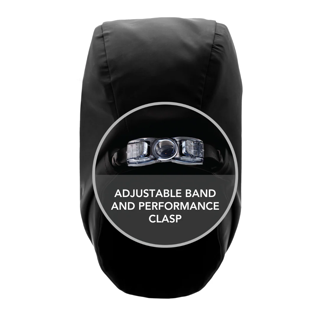 Hairbrella Satin-Lined Waterproof, Adjustable Swim Cap, Bundle (2) - Image 3
