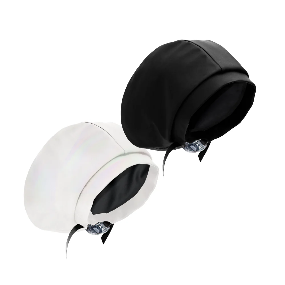 Hairbrella Satin-Lined Waterproof, Adjustable Swim Cap, Bundle (2) - Image 38