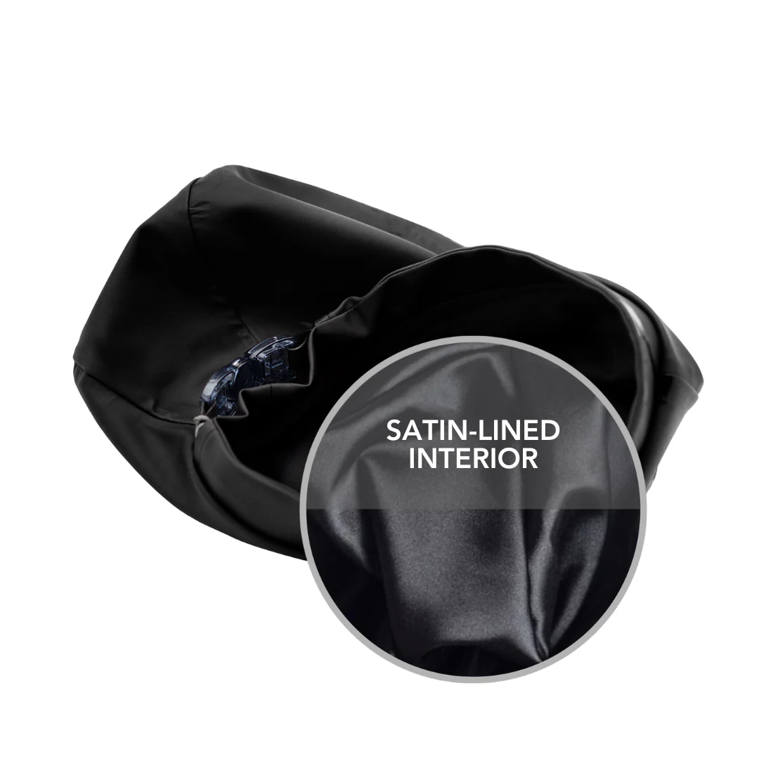 Hairbrella Satin-Lined Waterproof, Adjustable Swim Cap, Bundle (2) - Image 5