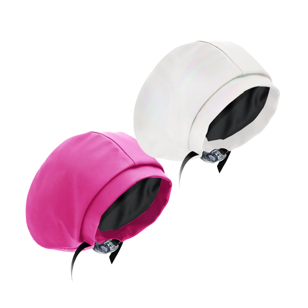 Hairbrella Satin-Lined Waterproof, Adjustable Swim Cap, Bundle (2) - Image 54