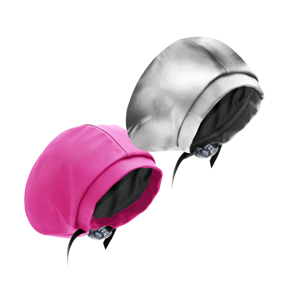 Hairbrella Satin-Lined Waterproof, Adjustable Swim Cap, Bundle (2) - Image 56