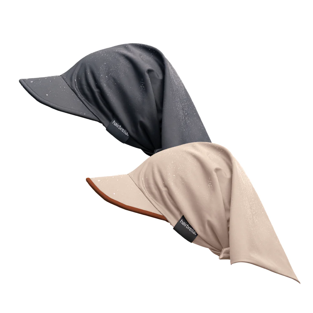 Hairbrella Satin-Lined, Waterproof Bandana Sport Bunde (2) - Image 11
