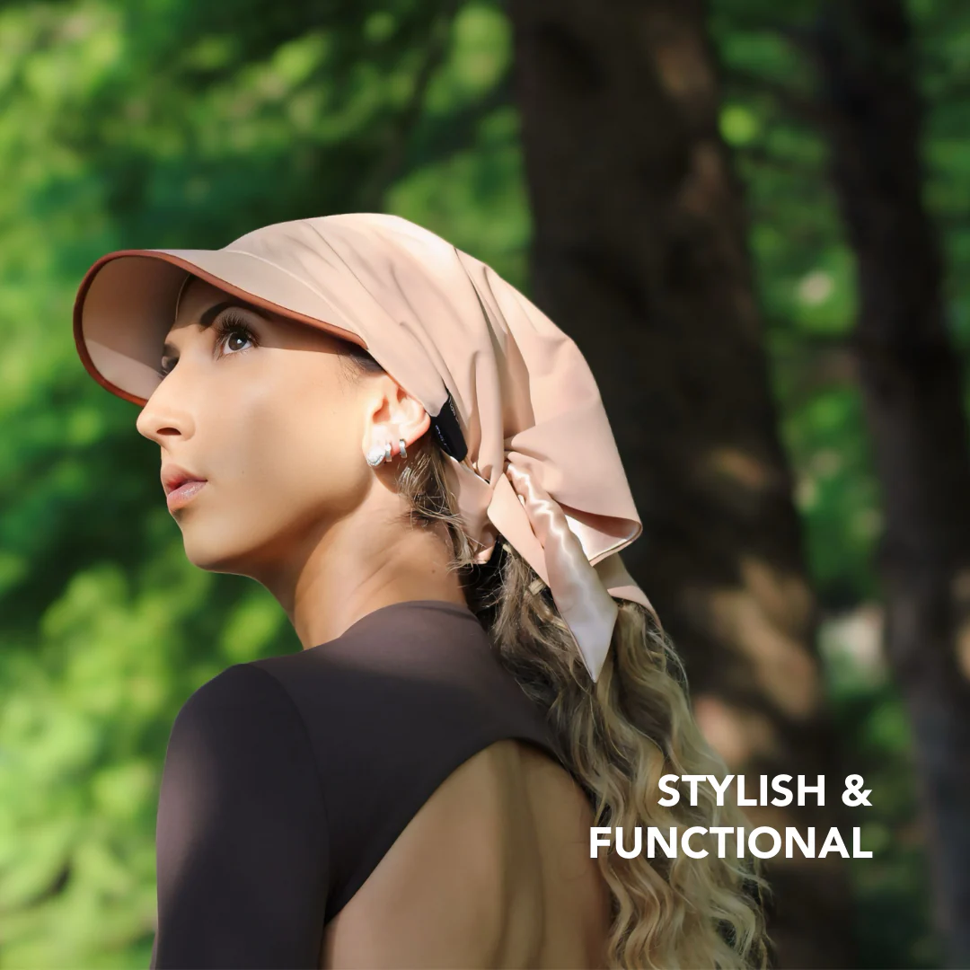 Hairbrella Satin-Lined, Waterproof Bandana Sport - Image 5