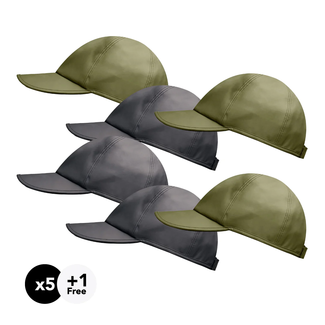 Hairbrella Satin-Lined, Waterproof Baseball Cap Gifting Bundle (Buy 5, Get 1 Free) - Image 12
