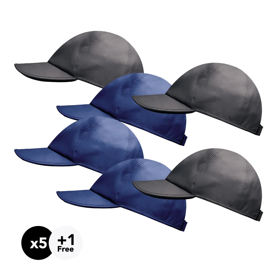 Hairbrella Satin-Lined, Waterproof Baseball Cap Gifting Bundle (Buy 5, Get 1 Free) - Image 14