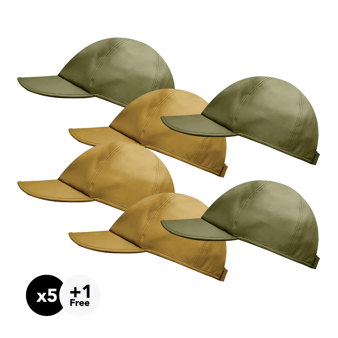 Hairbrella Satin-Lined, Waterproof Baseball Cap Gifting Bundle (Buy 5, Get 1 Free) - Image 15