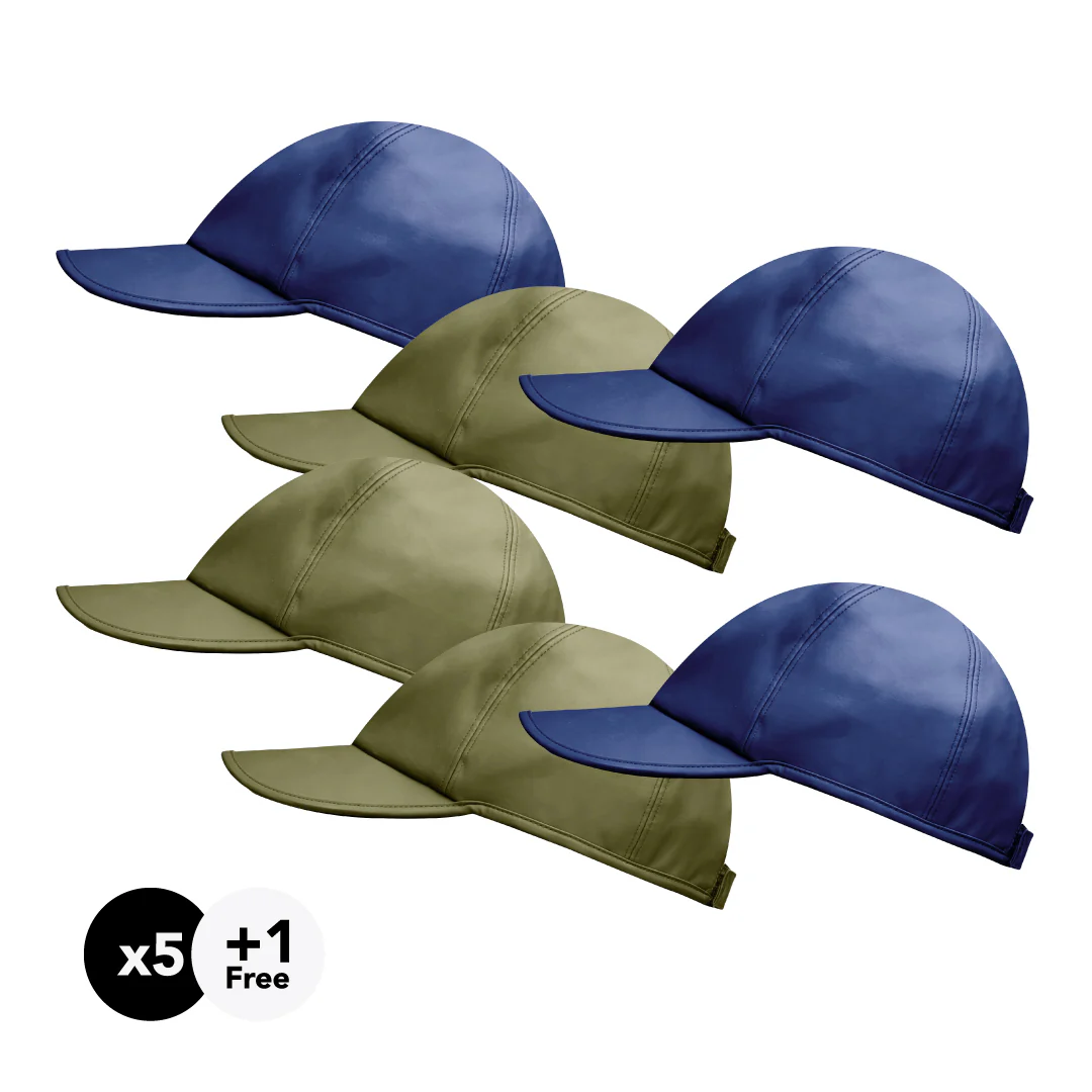 Hairbrella Satin-Lined, Waterproof Baseball Cap Gifting Bundle (Buy 5, Get 1 Free) - Image 16