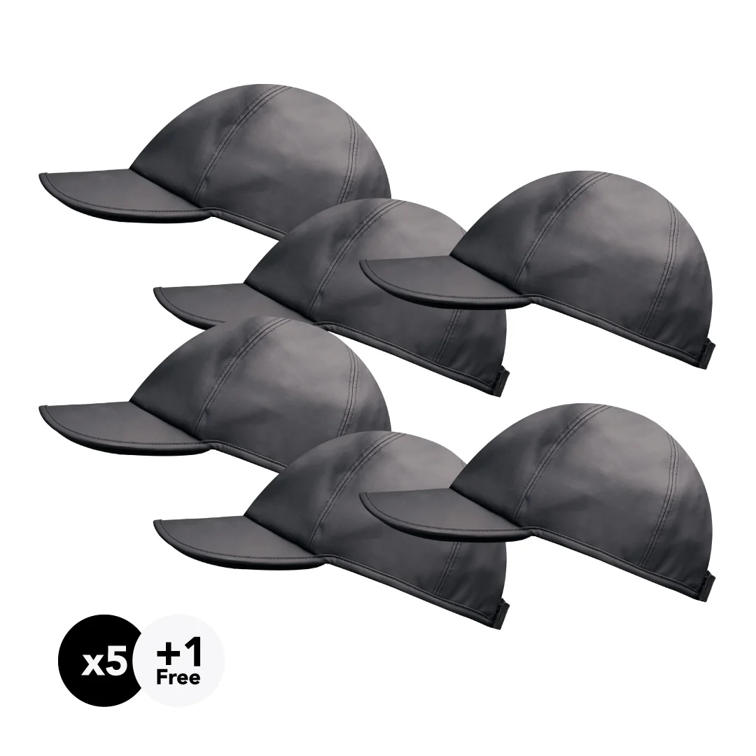 Hairbrella Satin-Lined, Waterproof Baseball Cap Gifting Bundle (Buy 5, Get 1 Free) - Image 21