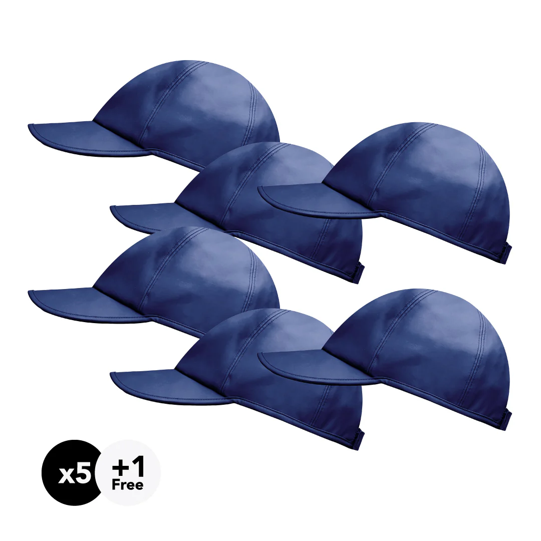 Hairbrella Satin-Lined, Waterproof Baseball Cap Gifting Bundle (Buy 5, Get 1 Free) - Image 22