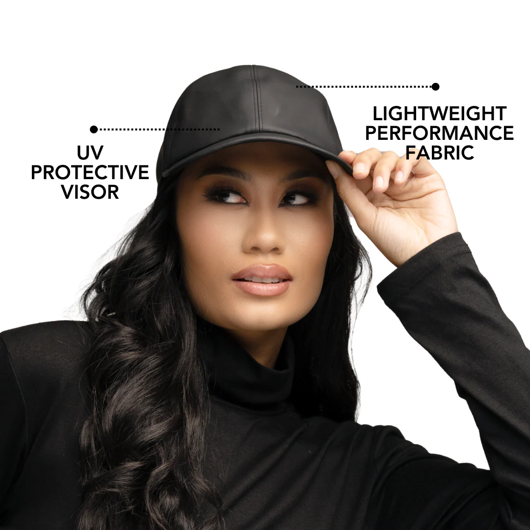 Hairbrella Satin-Lined, Waterproof Baseball Cap - Bundle (2) - Image 5