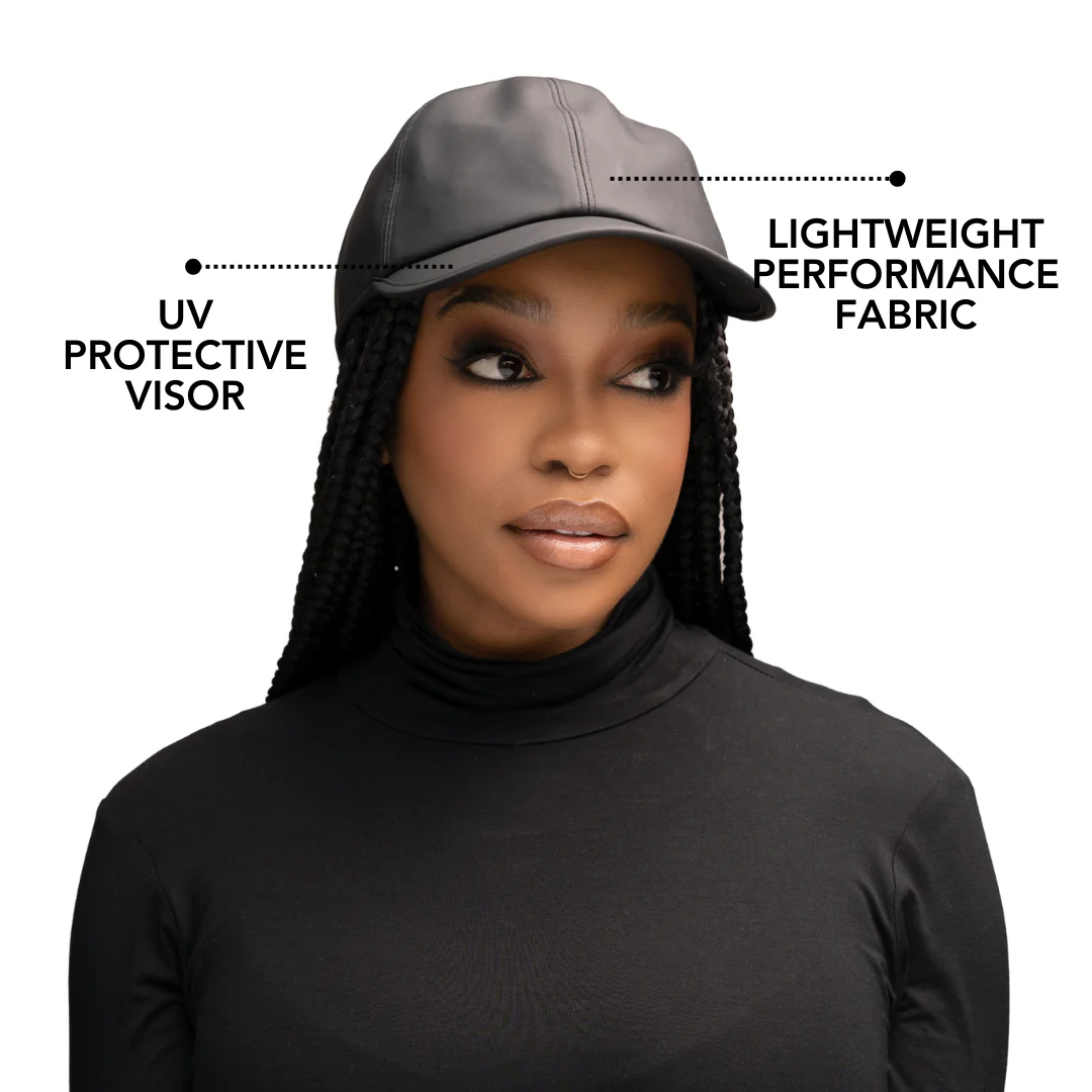 Hairbrella Satin-Lined, Waterproof Baseball Cap - Bundle (2) - Image 8