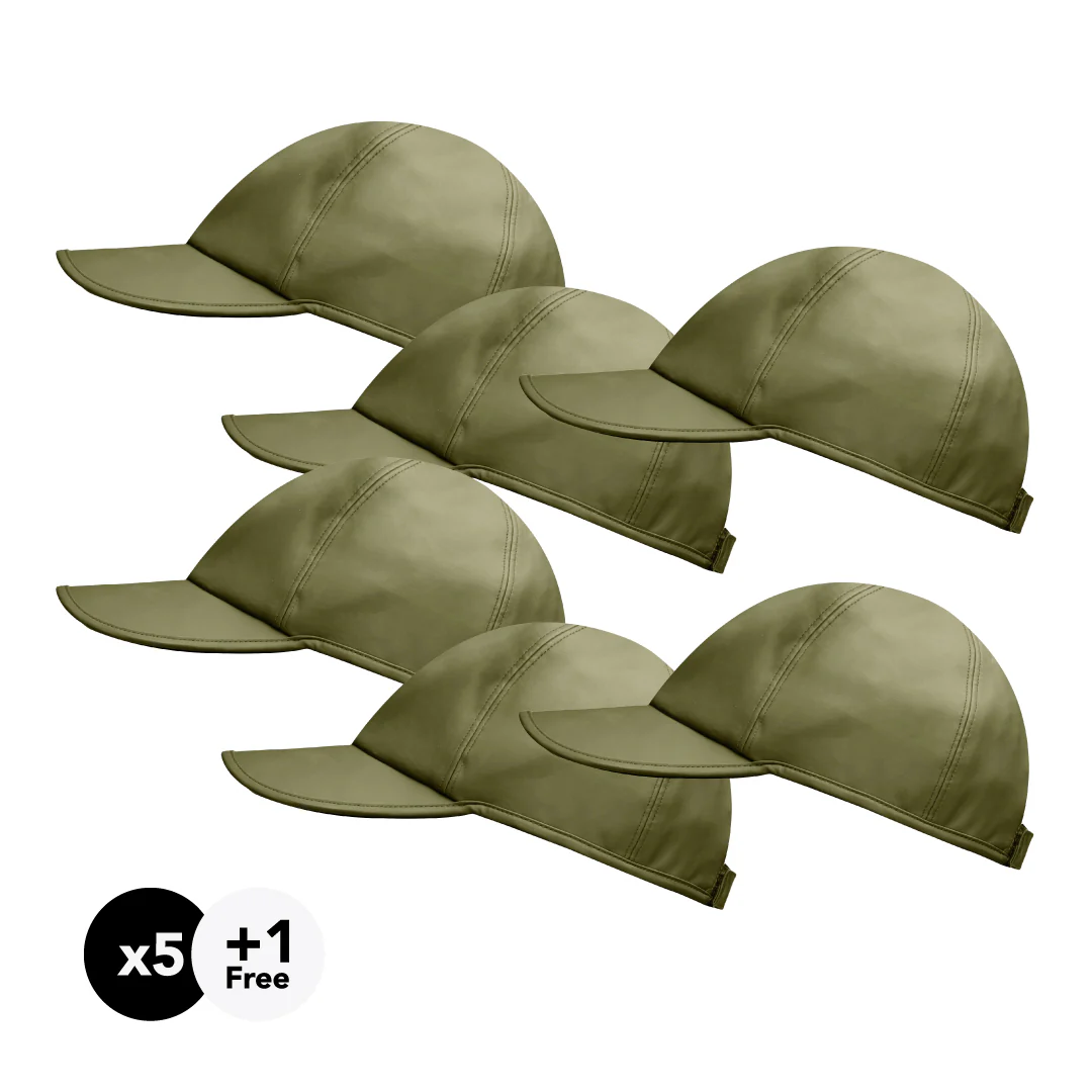 Hairbrella Satin-Lined, Waterproof Baseball Cap Gifting Bundle (Buy 5, Get 1 Free) - Image 9