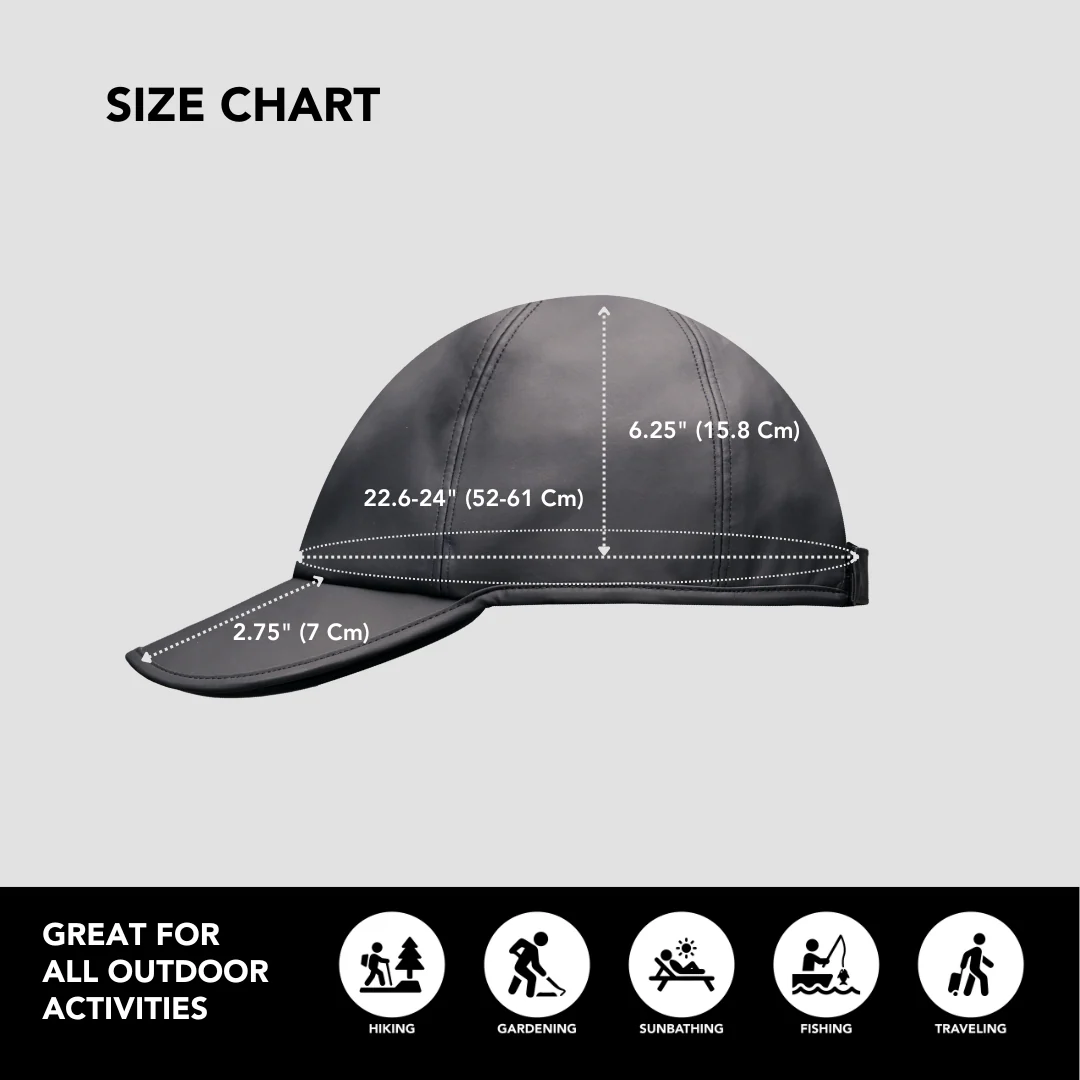 Hairbrella Satin-Lined, Waterproof Baseball Cap for Men - Image 7