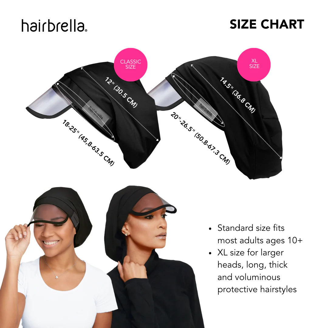 Bundle and Save: Hairbrella Satin-Lined, Waterproof Rain Hat - Image 8