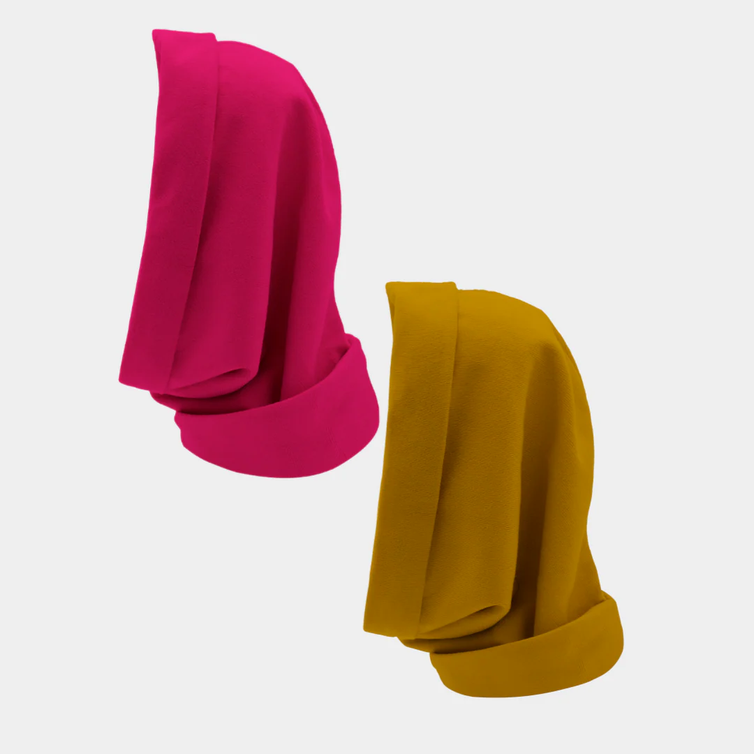 Hairbrella Satin Lined, Waterproof Infinity Rain Scarf - Bundle (2) - Image 101