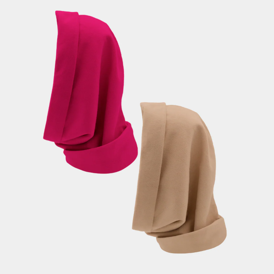 Hairbrella Satin Lined, Waterproof Infinity Rain Scarf - Bundle (2) - Image 102