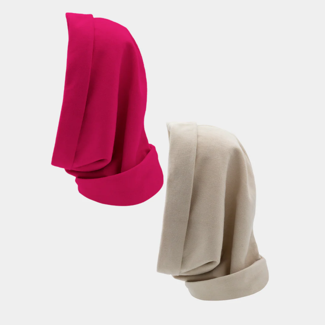 Hairbrella Satin Lined, Waterproof Infinity Rain Scarf - Bundle (2) - Image 106