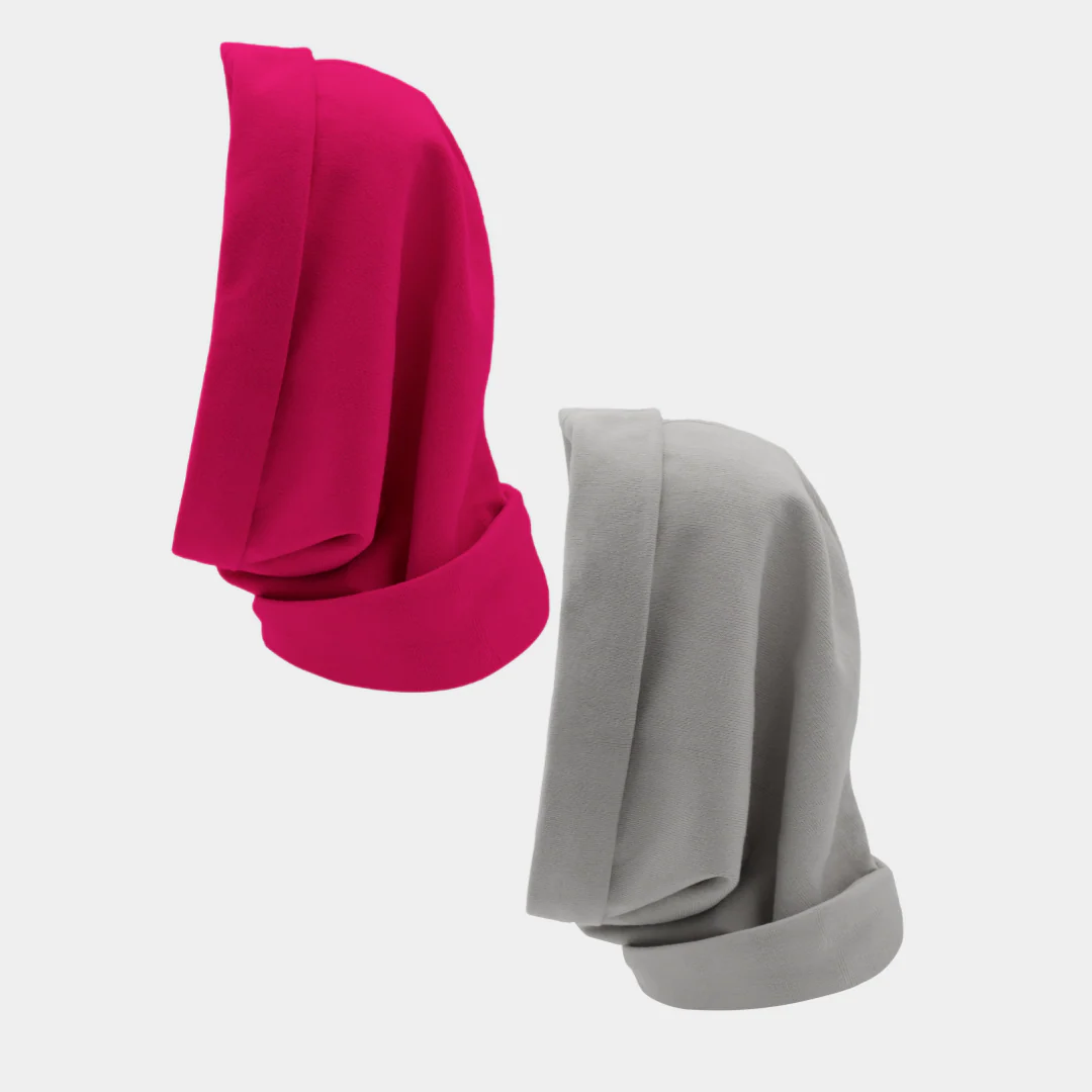 Hairbrella Satin Lined, Waterproof Infinity Rain Scarf - Bundle (2) - Image 107