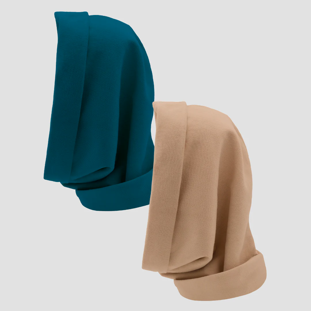 Hairbrella Satin Lined, Waterproof Infinity Rain Scarf - Bundle (2) - Image 117