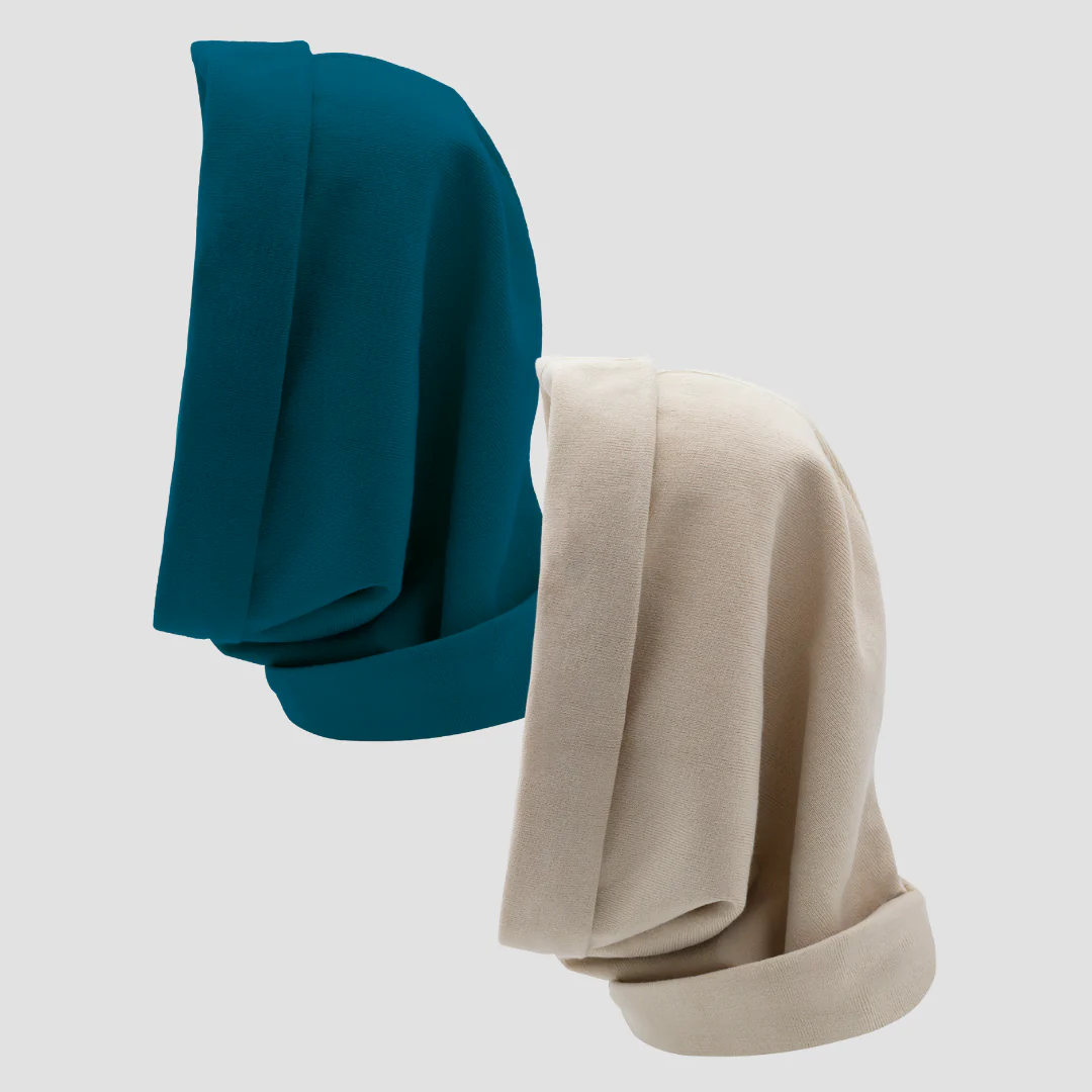 Hairbrella Satin Lined, Waterproof Infinity Rain Scarf - Bundle (2) - Image 118