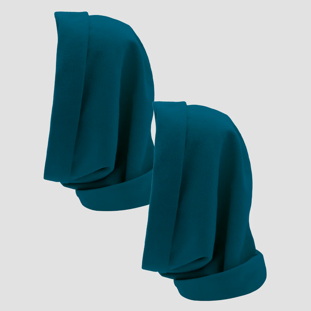 Hairbrella Satin Lined, Waterproof Infinity Rain Scarf - Bundle (2) - Image 120