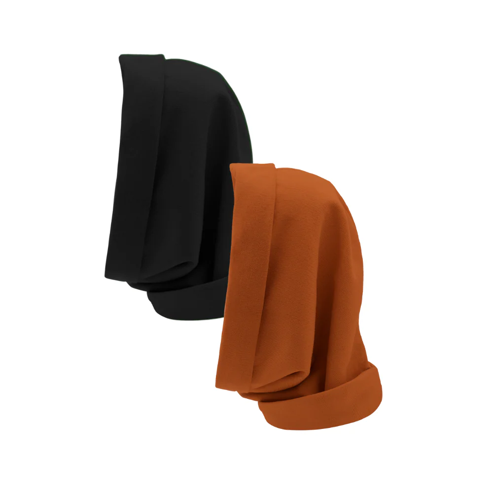 Hairbrella Satin Lined, Waterproof Infinity Rain Scarf - Bundle (2) - Image 15