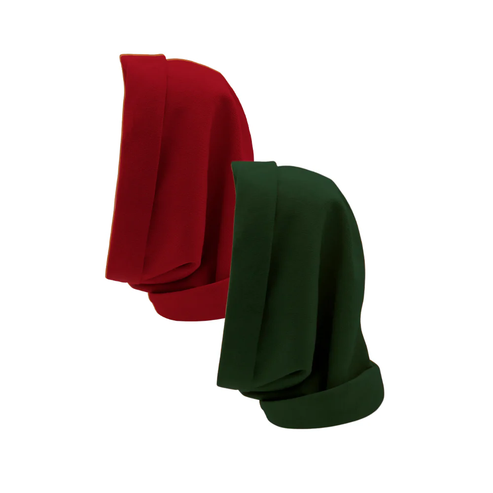 Hairbrella Satin Lined, Waterproof Infinity Rain Scarf - Bundle (2) - Image 17