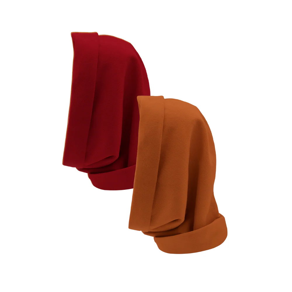 Hairbrella Satin Lined, Waterproof Infinity Rain Scarf - Bundle (2) - Image 18