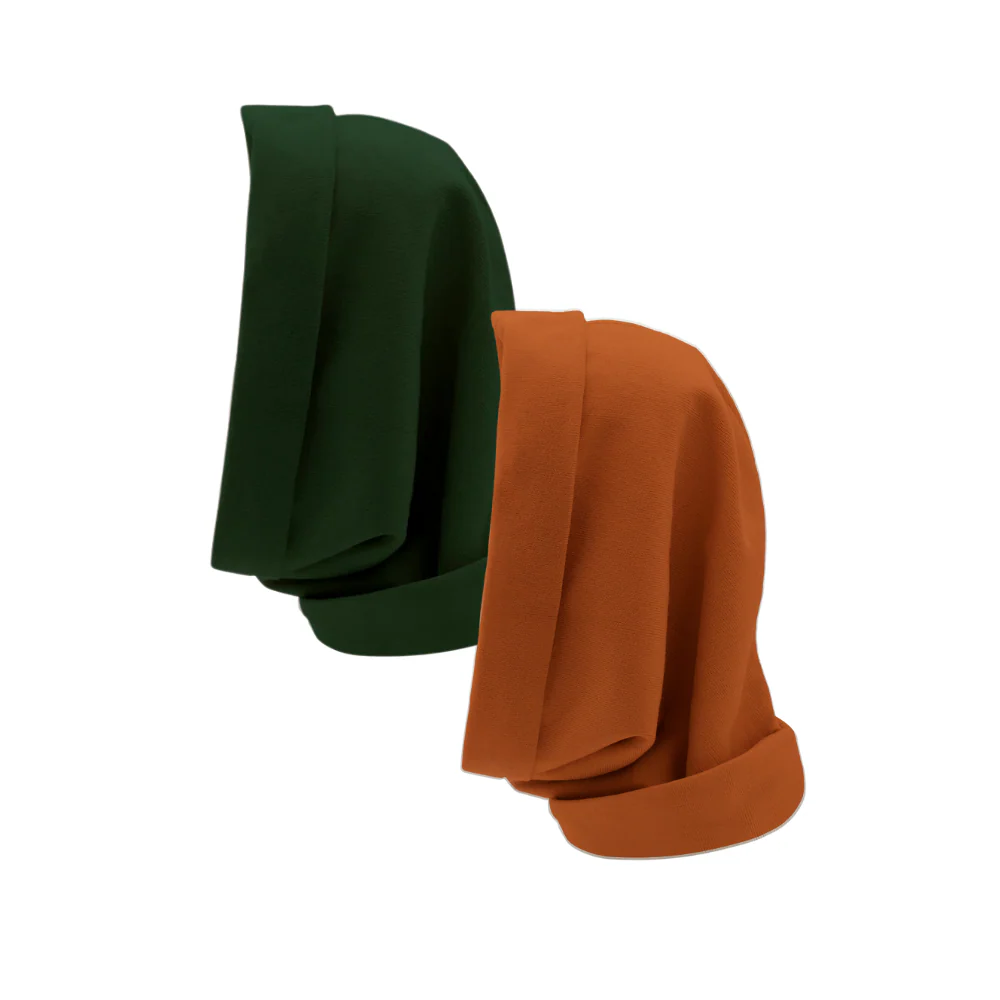 Hairbrella Satin Lined, Waterproof Infinity Rain Scarf - Bundle (2) - Image 21