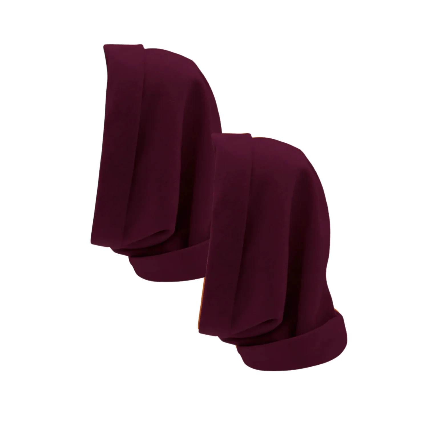 Hairbrella Satin Lined, Waterproof Infinity Rain Scarf - Bundle (2) - Image 23