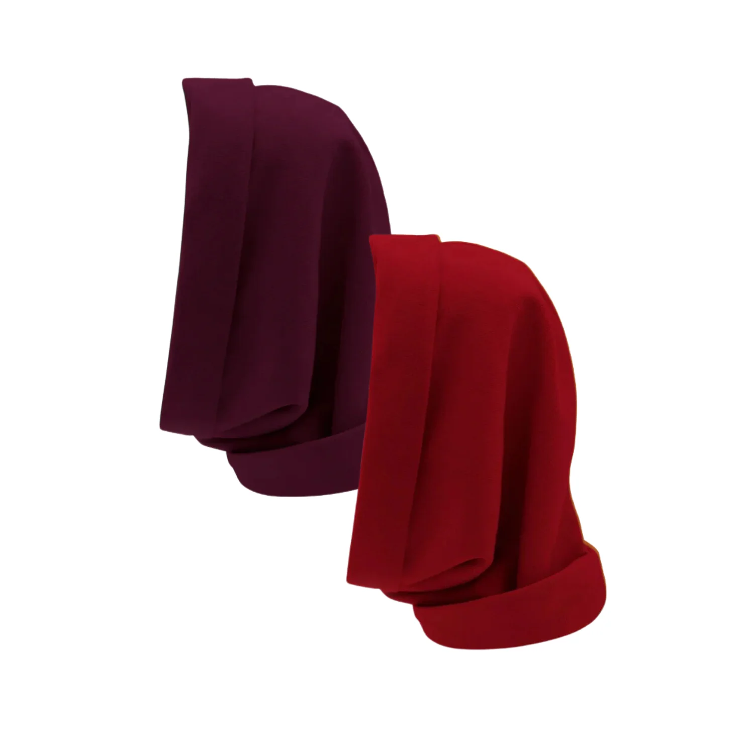 Hairbrella Satin Lined, Waterproof Infinity Rain Scarf - Bundle (2) - Image 24