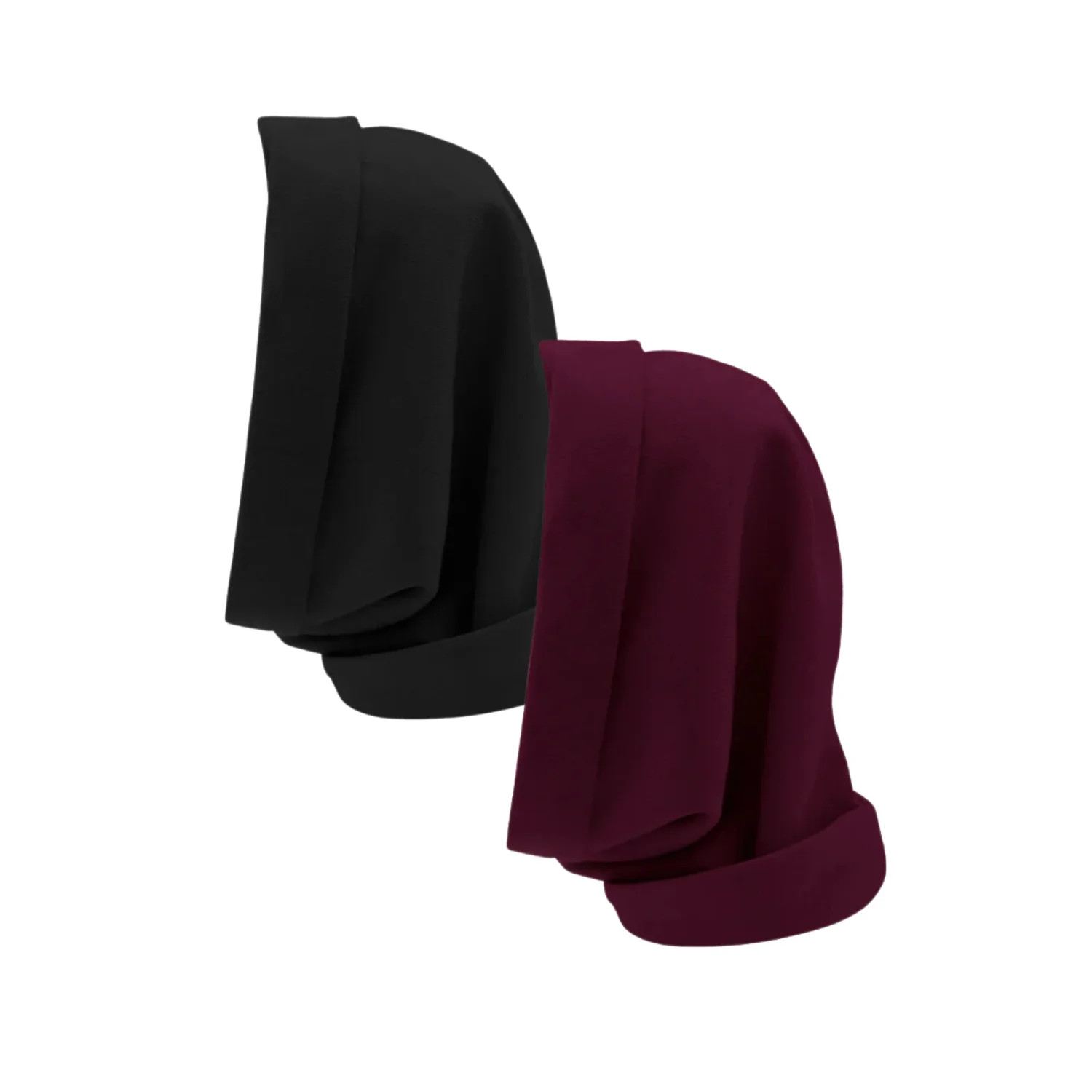 Hairbrella Satin Lined, Waterproof Infinity Rain Scarf - Bundle (2) - Image 28