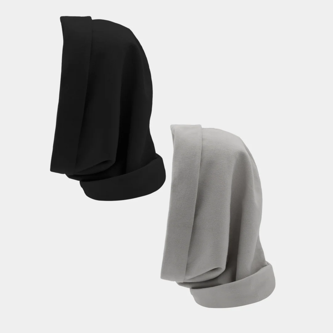 Hairbrella Satin Lined, Waterproof Infinity Rain Scarf - Bundle (2) - Image 30