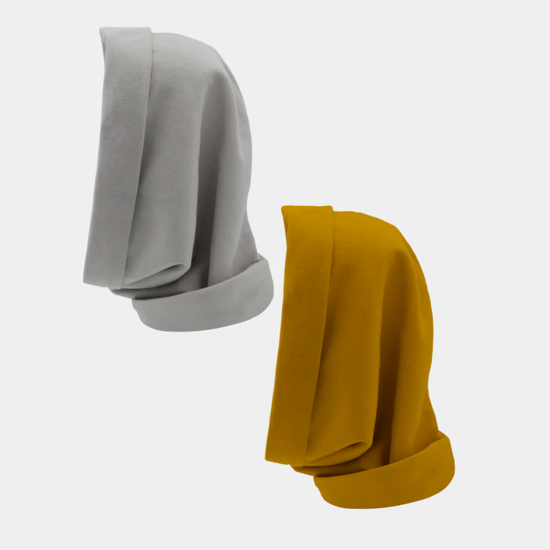 Hairbrella Satin Lined, Waterproof Infinity Rain Scarf - Bundle (2) - Image 31
