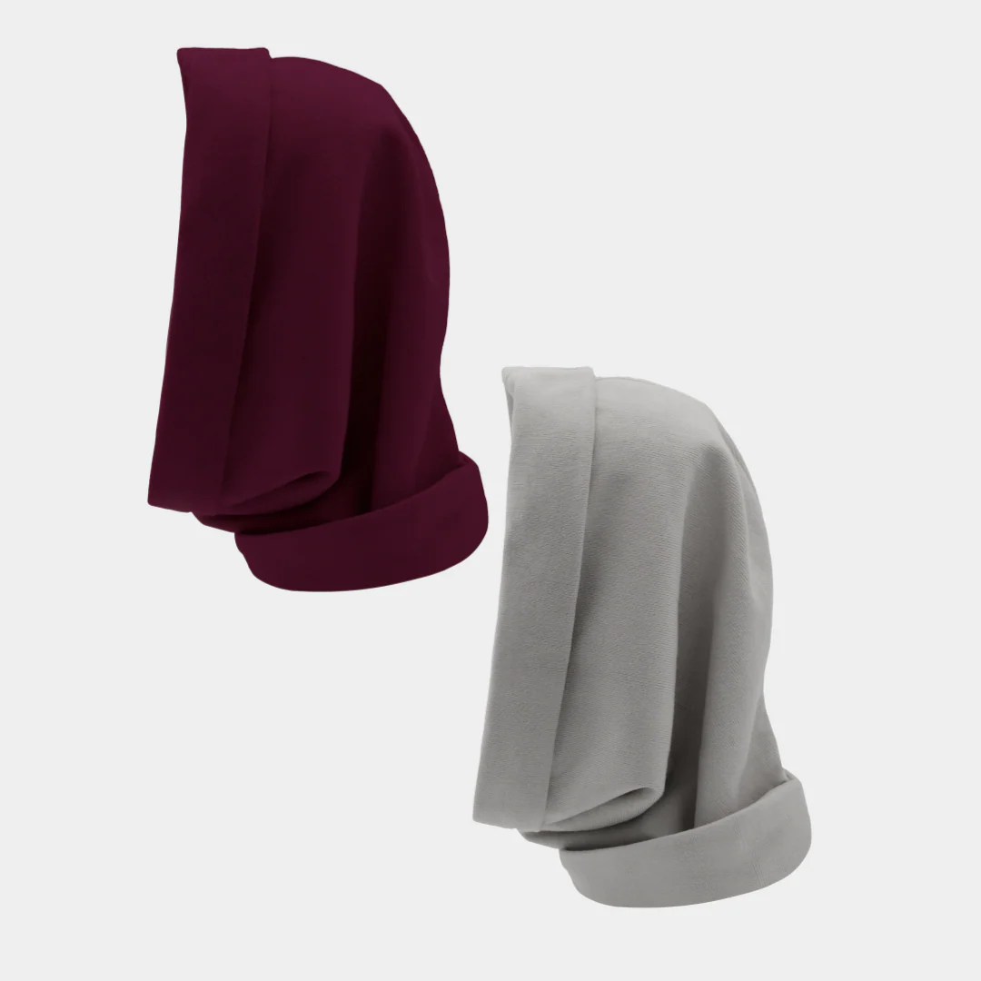 Hairbrella Satin Lined, Waterproof Infinity Rain Scarf - Bundle (2) - Image 32