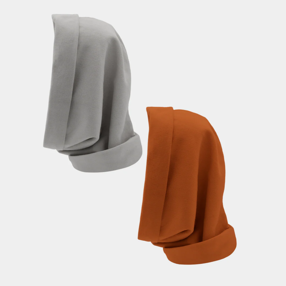 Hairbrella Satin Lined, Waterproof Infinity Rain Scarf - Bundle (2) - Image 34