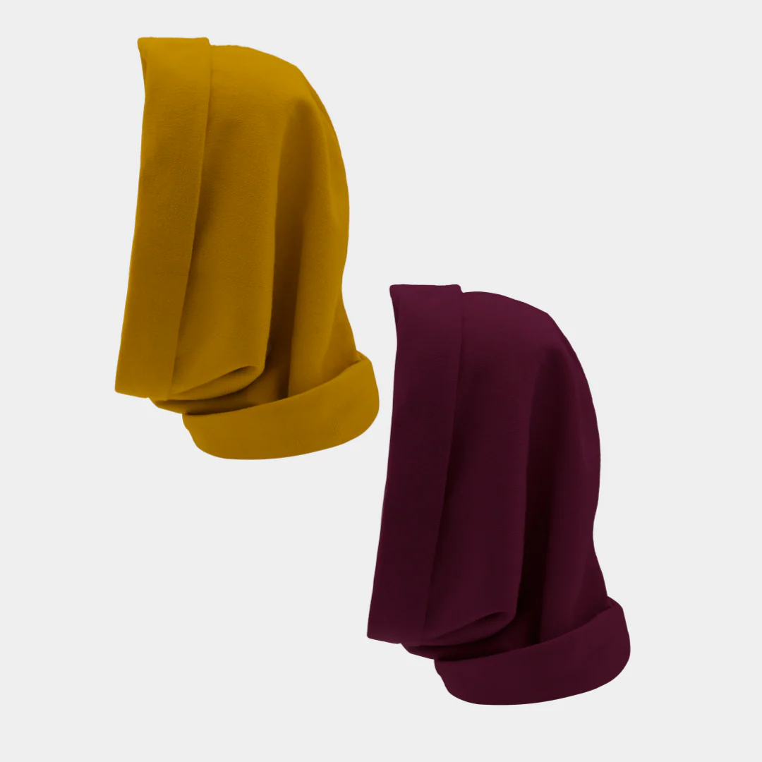 Hairbrella Satin Lined, Waterproof Infinity Rain Scarf - Bundle (2) - Image 37