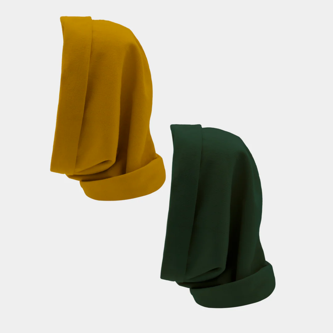 Hairbrella Satin Lined, Waterproof Infinity Rain Scarf - Bundle (2) - Image 40