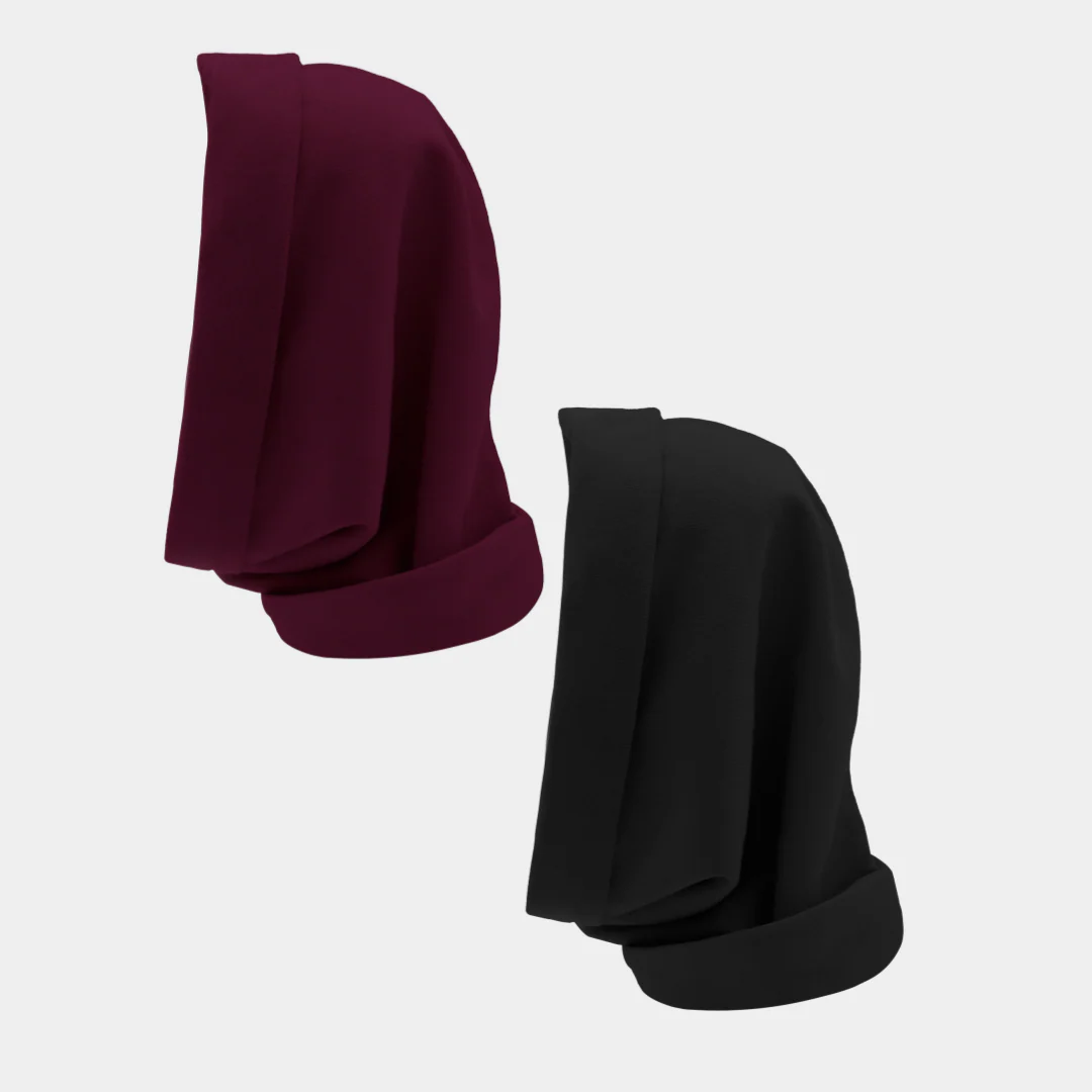 Hairbrella Satin Lined, Waterproof Infinity Rain Scarf - Bundle (2) - Image 41