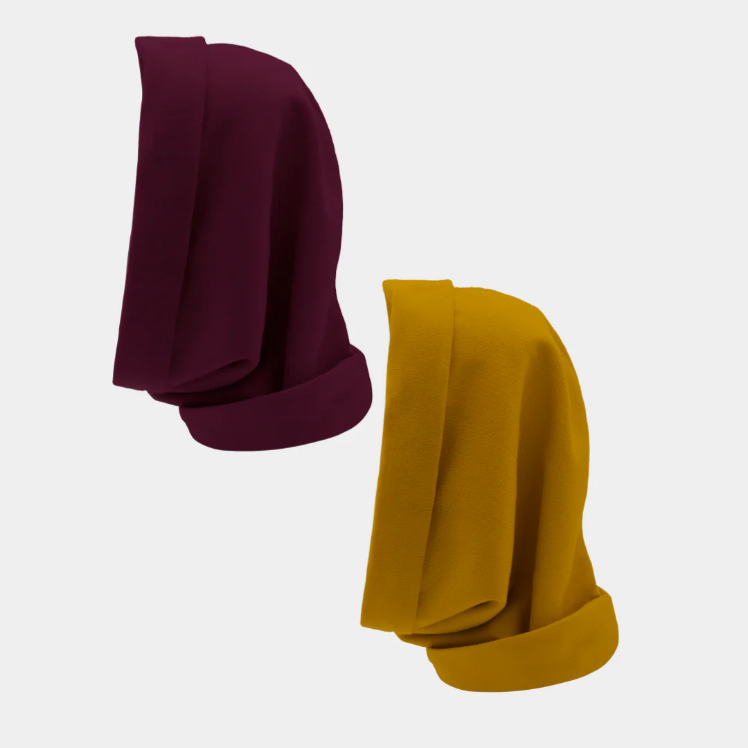 Hairbrella Satin Lined, Waterproof Infinity Rain Scarf - Bundle (2) - Image 42