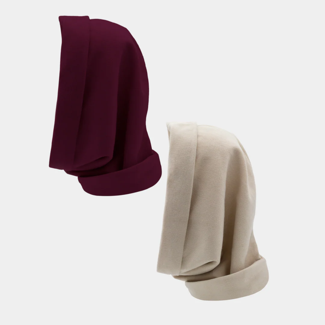 Hairbrella Satin Lined, Waterproof Infinity Rain Scarf - Bundle (2) - Image 43