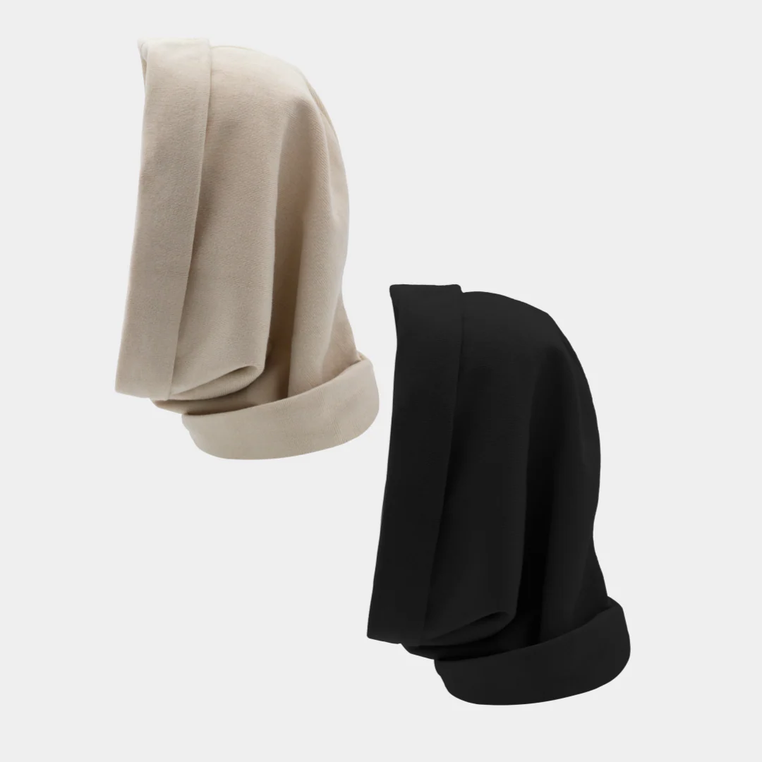 Hairbrella Satin Lined, Waterproof Infinity Rain Scarf - Bundle (2) - Image 46